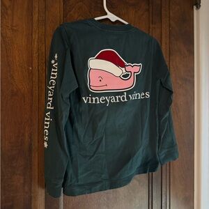 Vineyard Vines Kids Christmas Long Sleeve Tee
